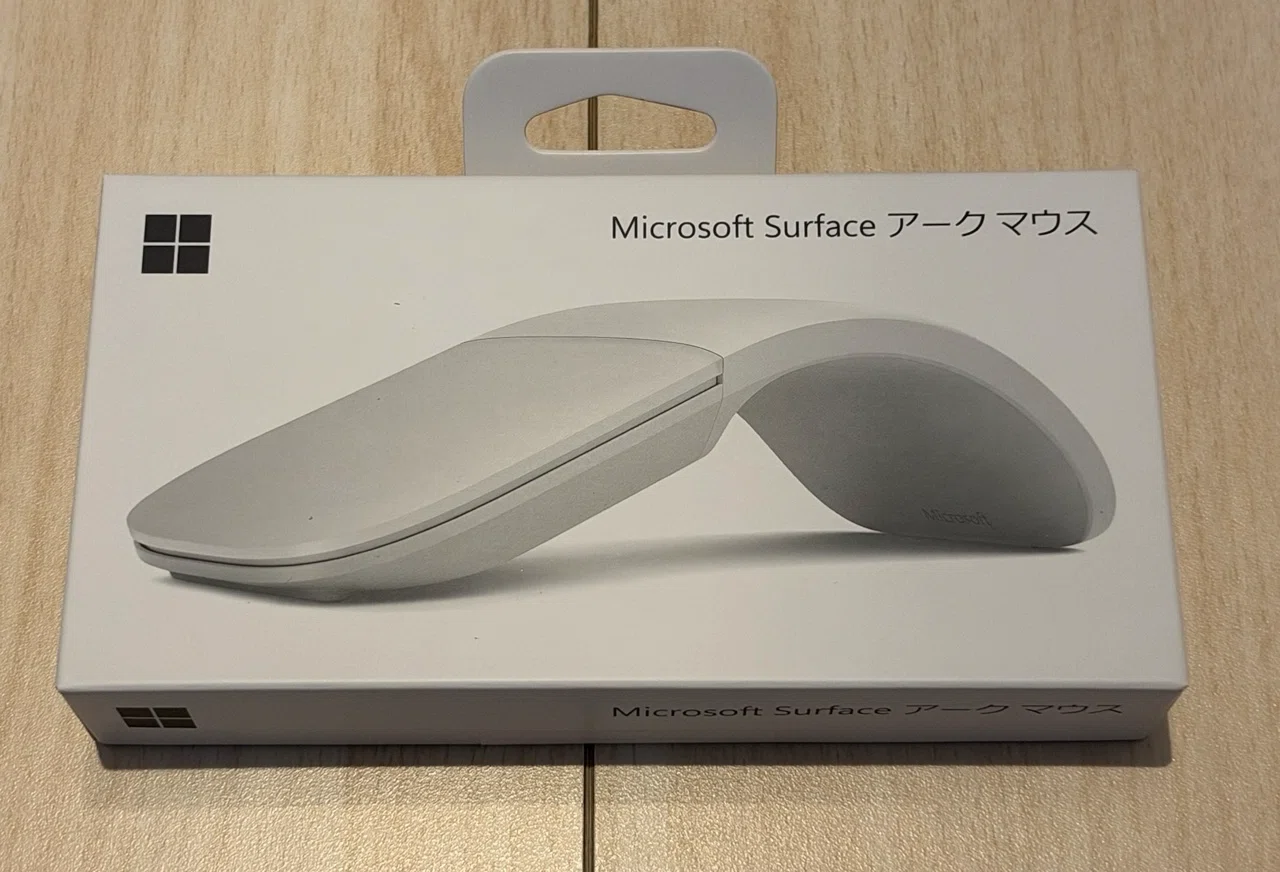 I bought a Surface Arc Mouse｜しあ