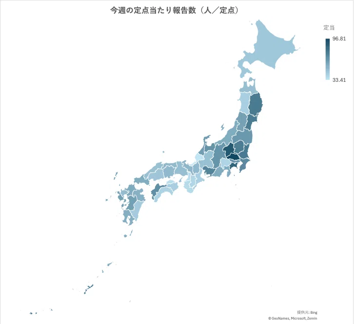 〔急性呼吸器感染症定点当たり報告数まとめ〕全国の定点報告数60.34人・全都道府県で増加(2026年第40週)｜レスキューナウ危機管理情報センター