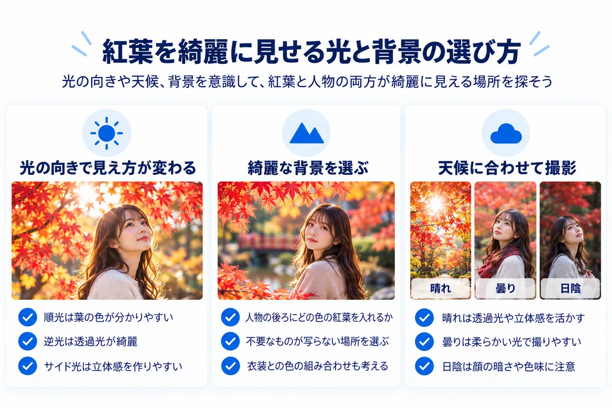 [Sharing How to Shoot] How to Take Autumn Leaf Portraits | Camera ...
