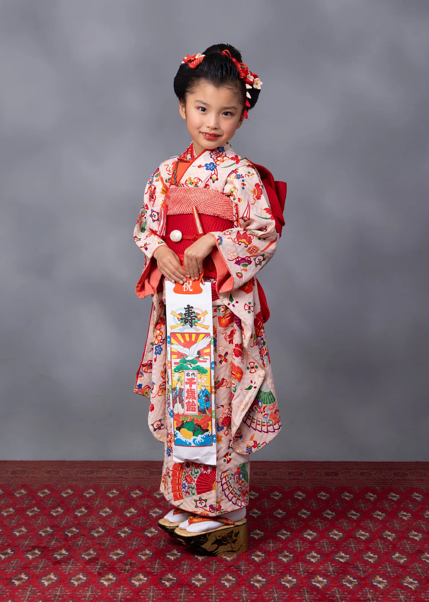 Shichi-Go-San for 7-Year-Old Girls | Model Plans and Past Styling｜亀甲館写真 ...