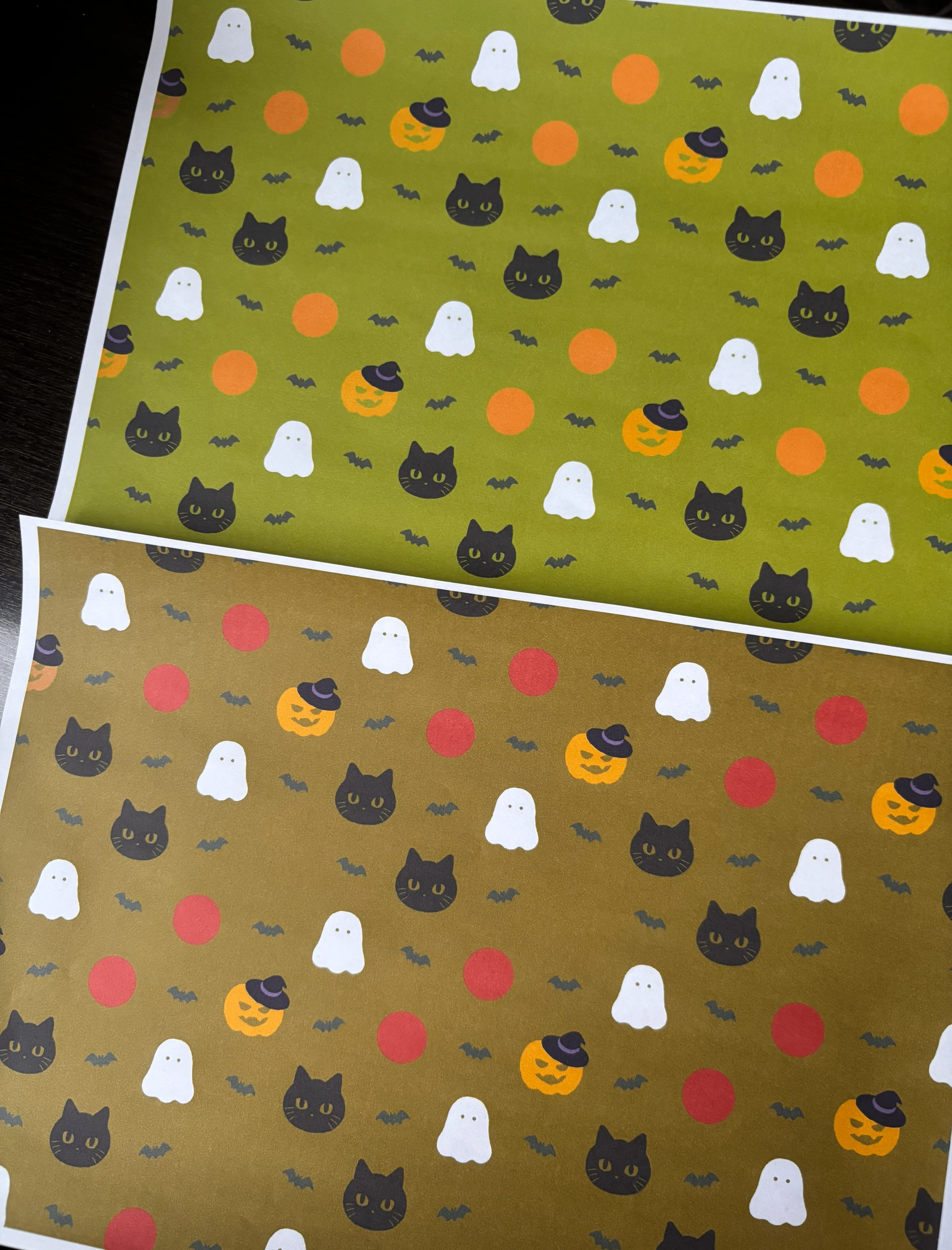 Halloween Design Paper Distribution!｜4A0(ヨンエーゼロ)