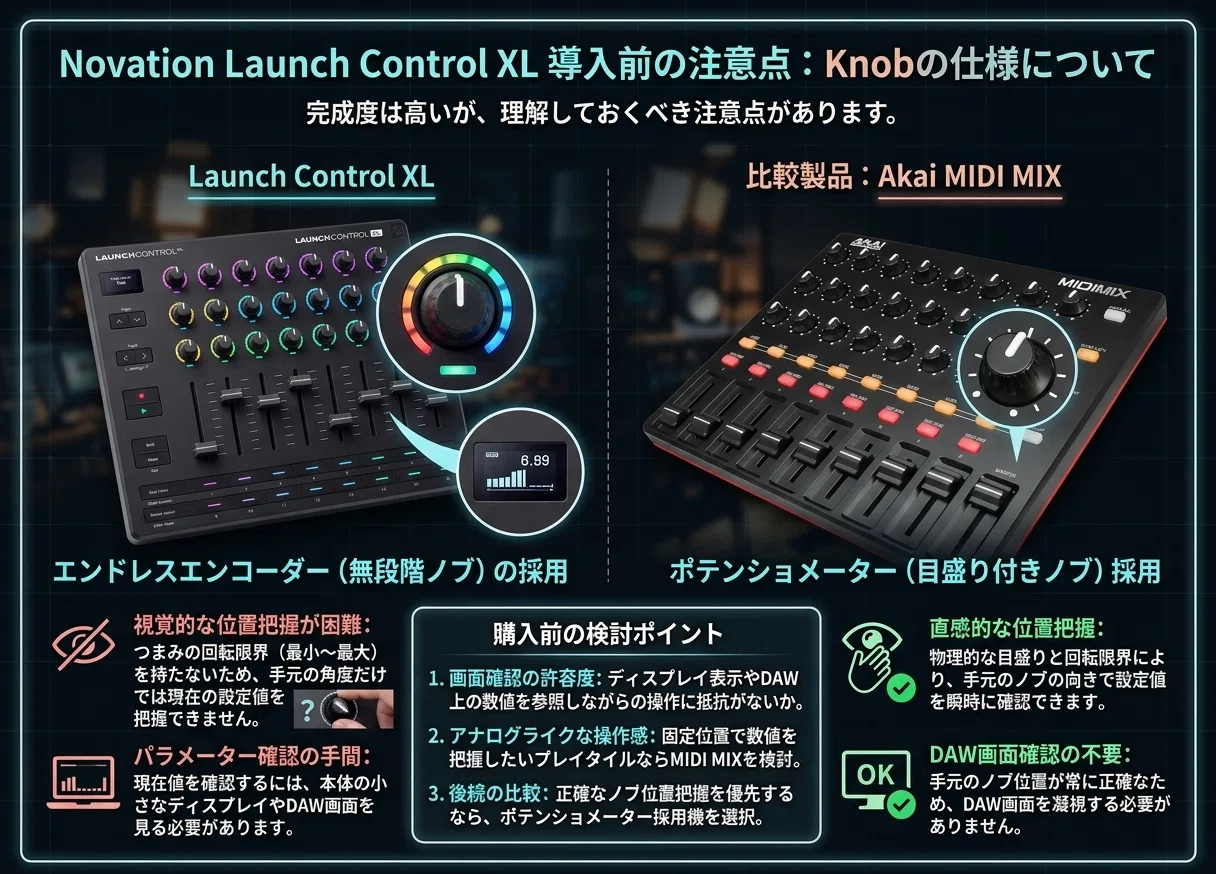 DTM] Novation Launch Control XL3レビュー｜メリット・デメリットは