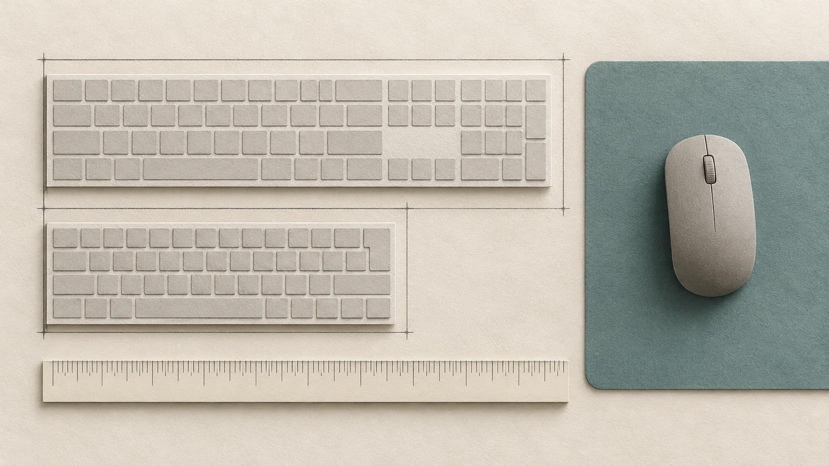 Not enough space to move the mouse. Should I keep the keyboard and ...