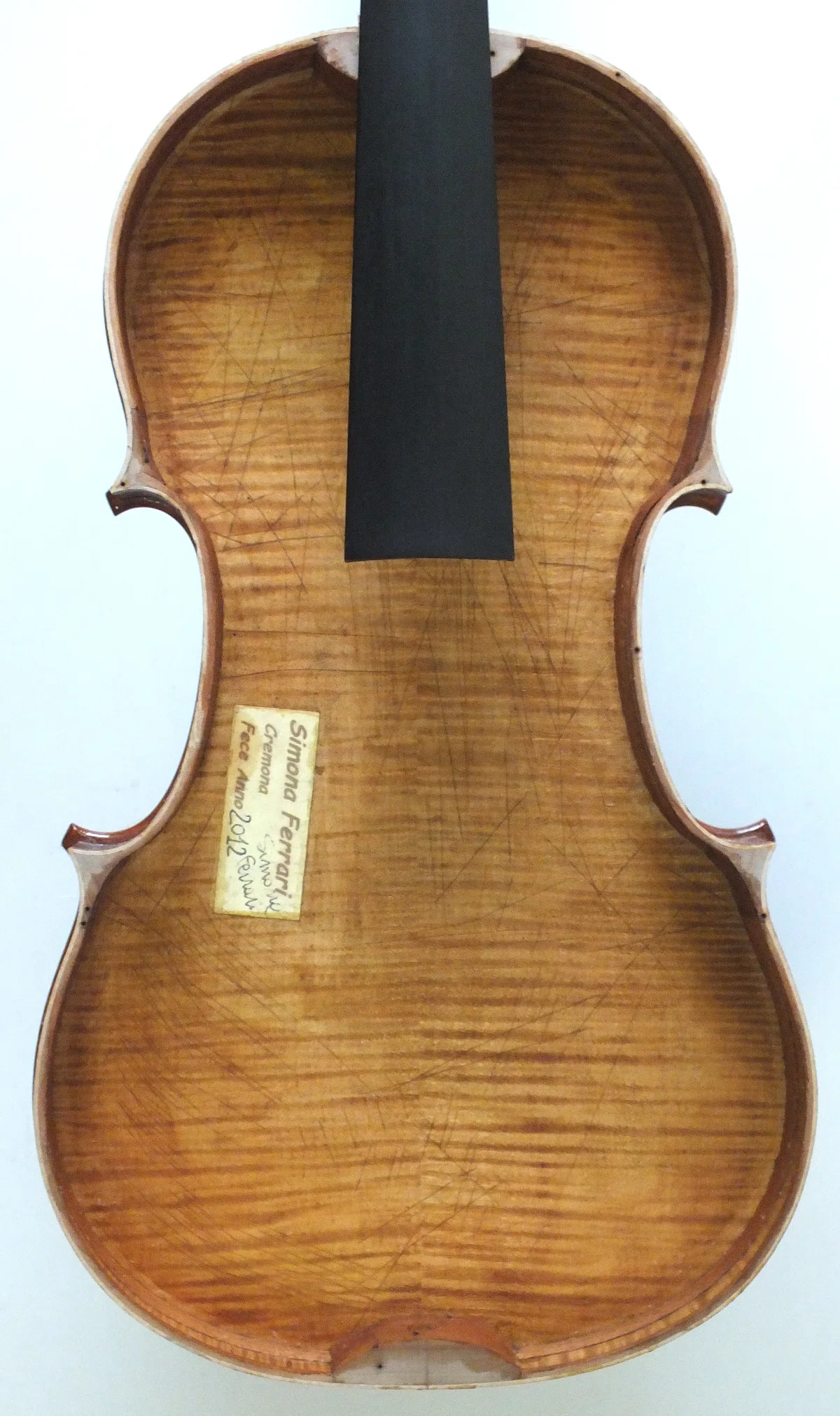 [Violin Modification Diary: Internal Structure Edition] Opening an ...