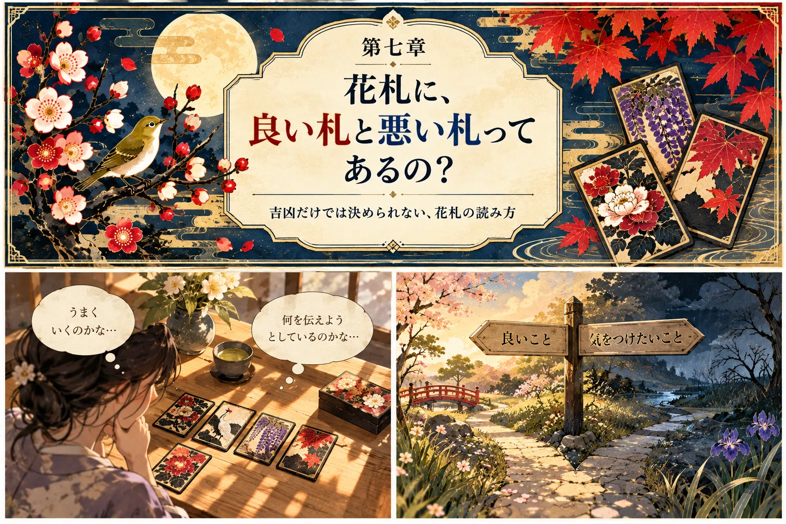 Chapter 7 | Are there good cards and bad cards in Hanafuda?｜星野灯