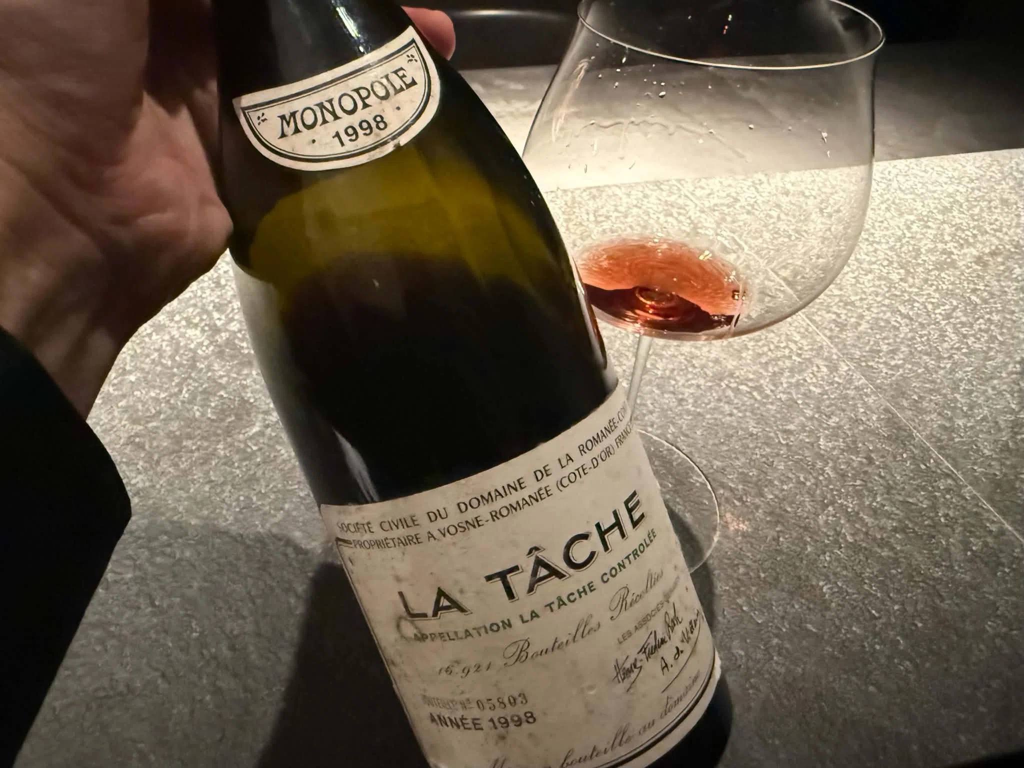 ロマネ・コンティを飲むということ。Domaine de la Romanee Contiが