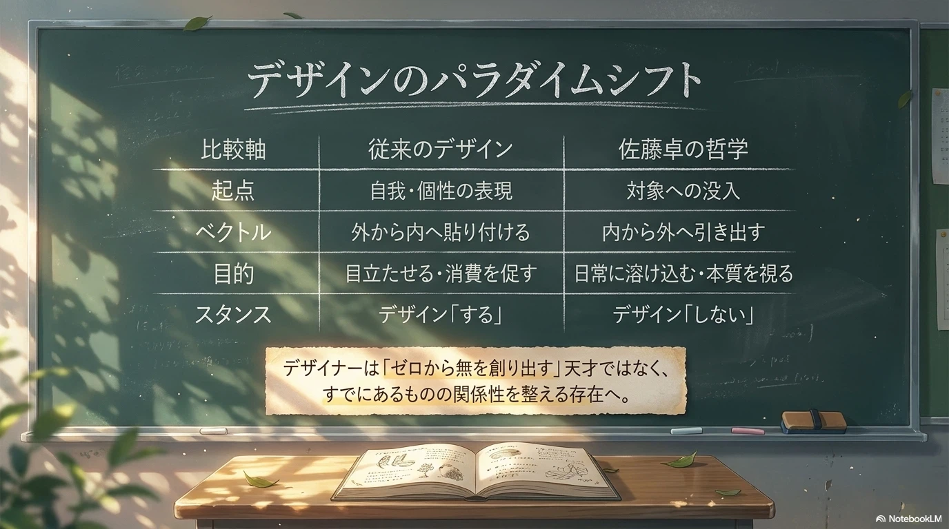 Immersion Method Draw Taku Satoh's Design Philosophy: Learning Through Diagrams!|とみざわ