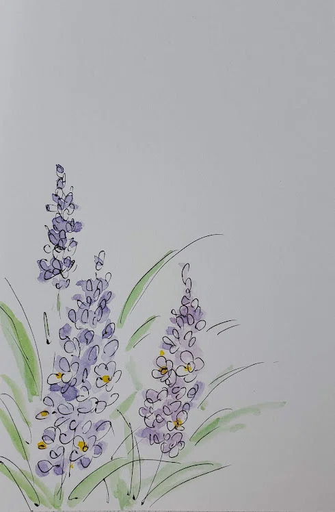 [October 16] Flower 🌸 Yamasuge (Liriope muscari) 🌸 5-minute ...
