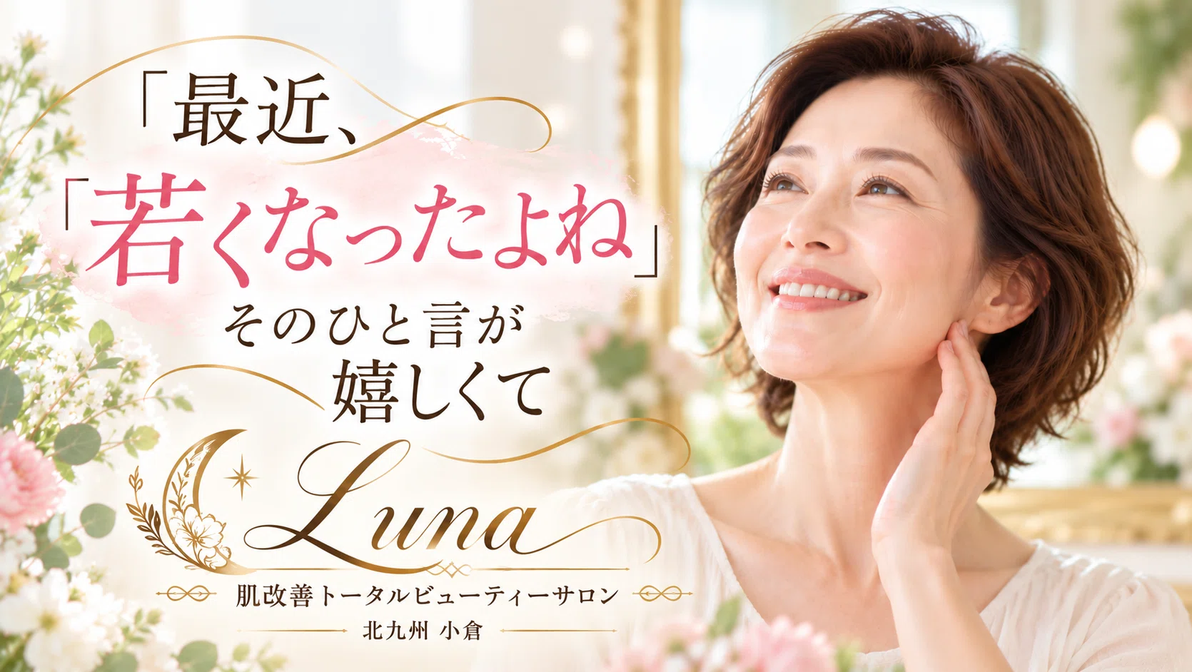 最近、若くなったよね」そのひと言が嬉しくて ✨｜肌と心の調和美を