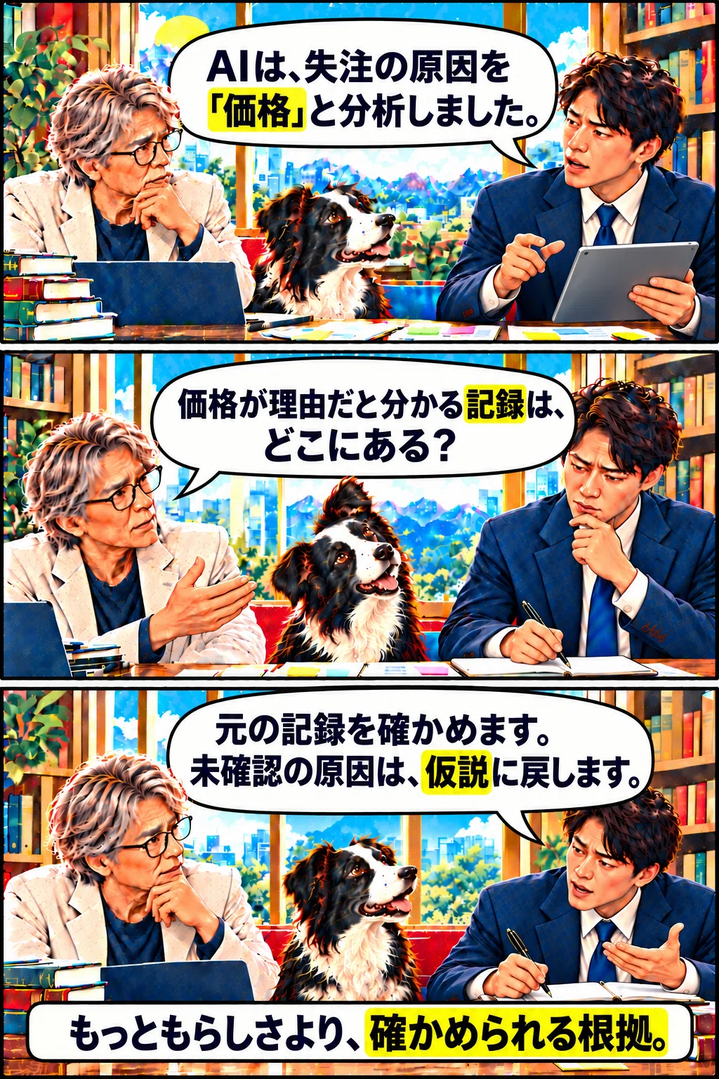 M06-06 | AI analysis sounds plausible. Where is the evidence?｜問題設定×AI｜がっきー
