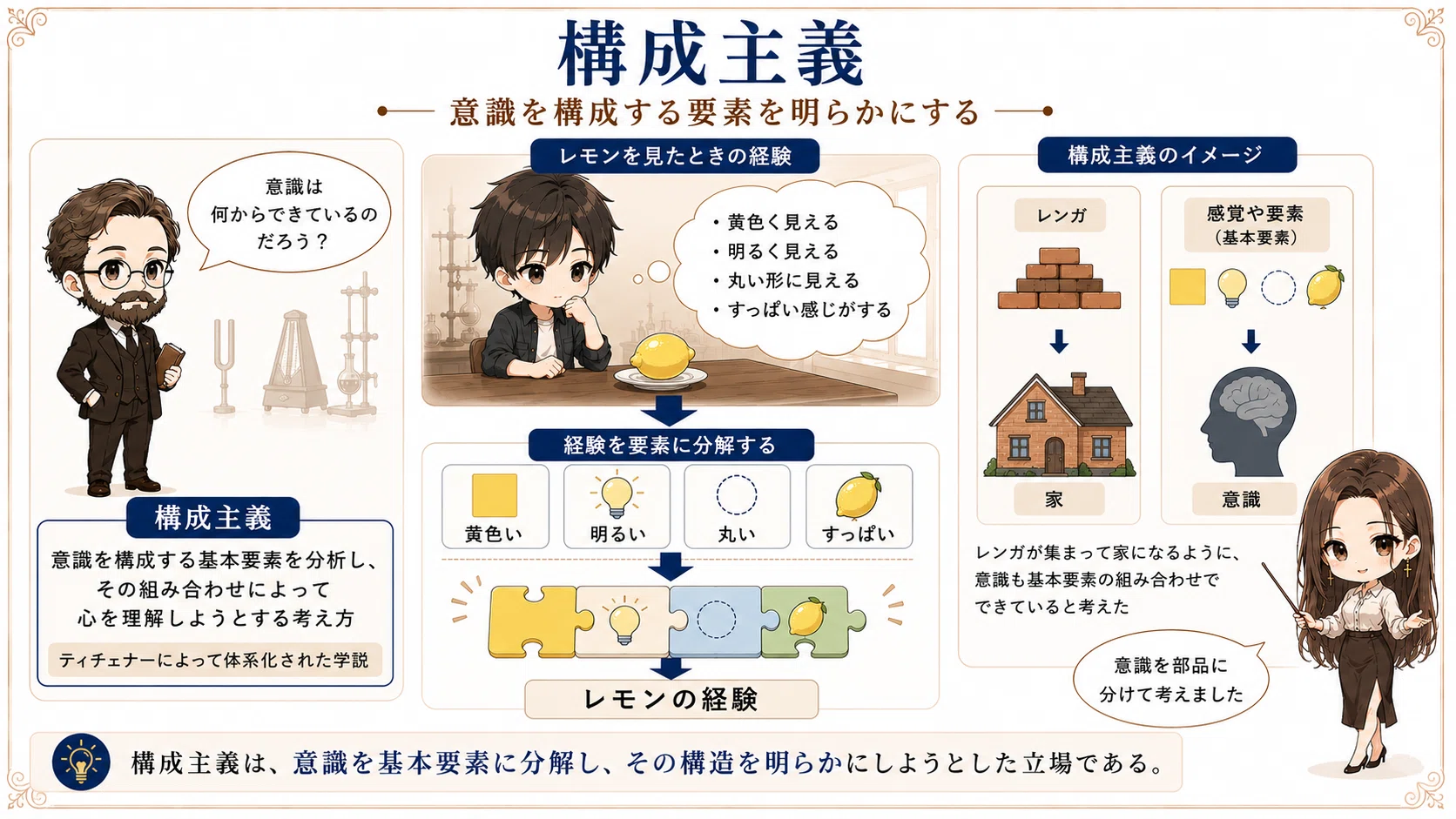 What is Structuralism｜心理スケッチ
