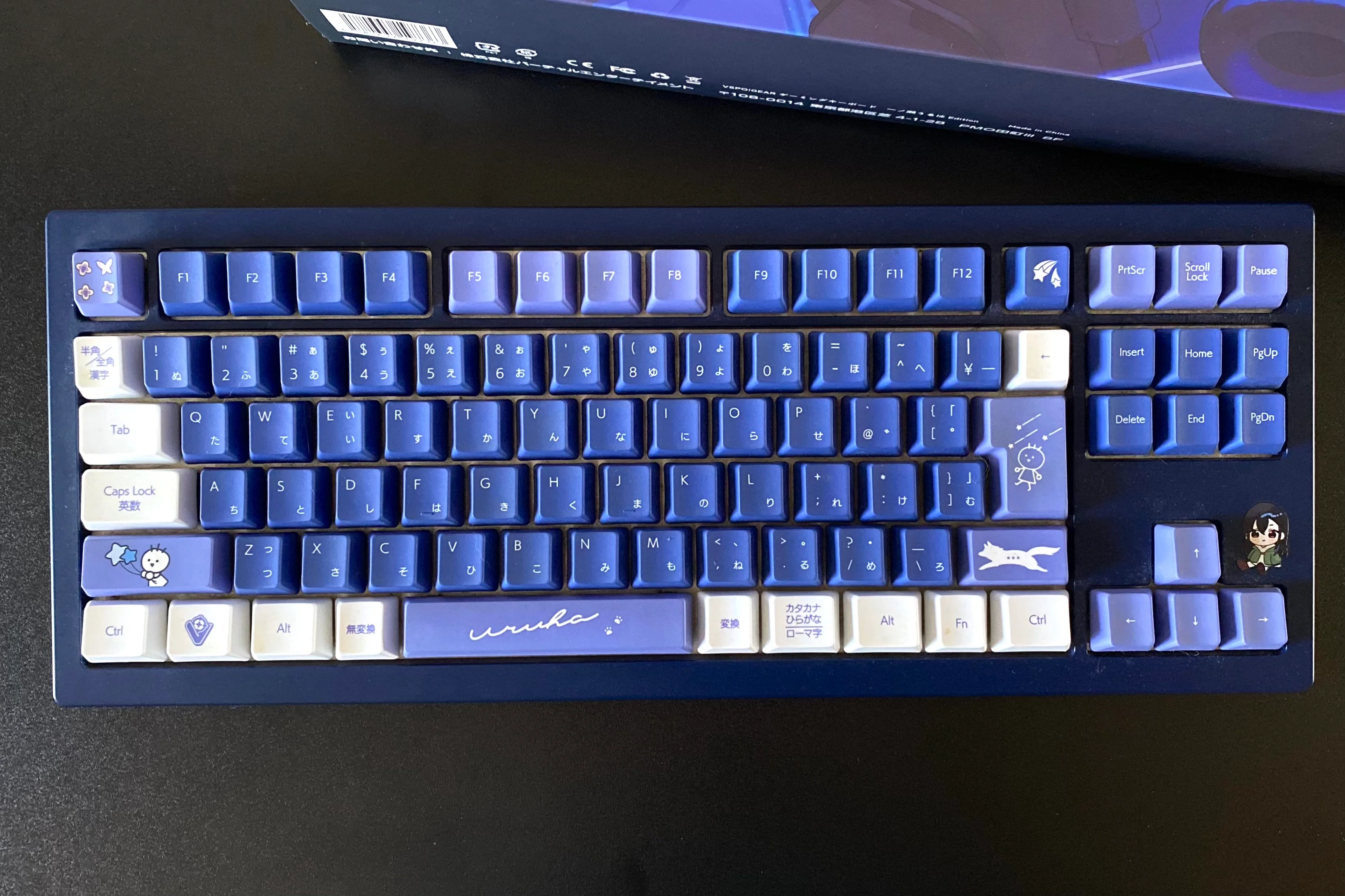 VSPO！GEAR KEYBOARD Ver.1 一ノ瀬うるは｜推しのデザインが輝く本格