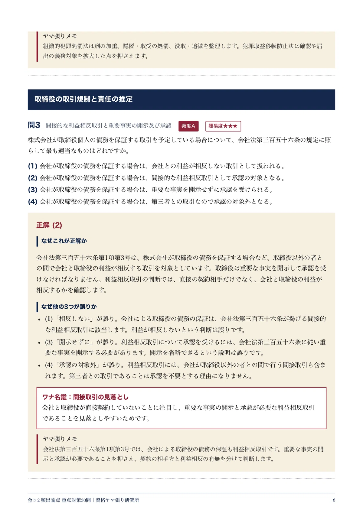 [Financial Compliance Officer Level 2] 50 Key Points for Intensive ...