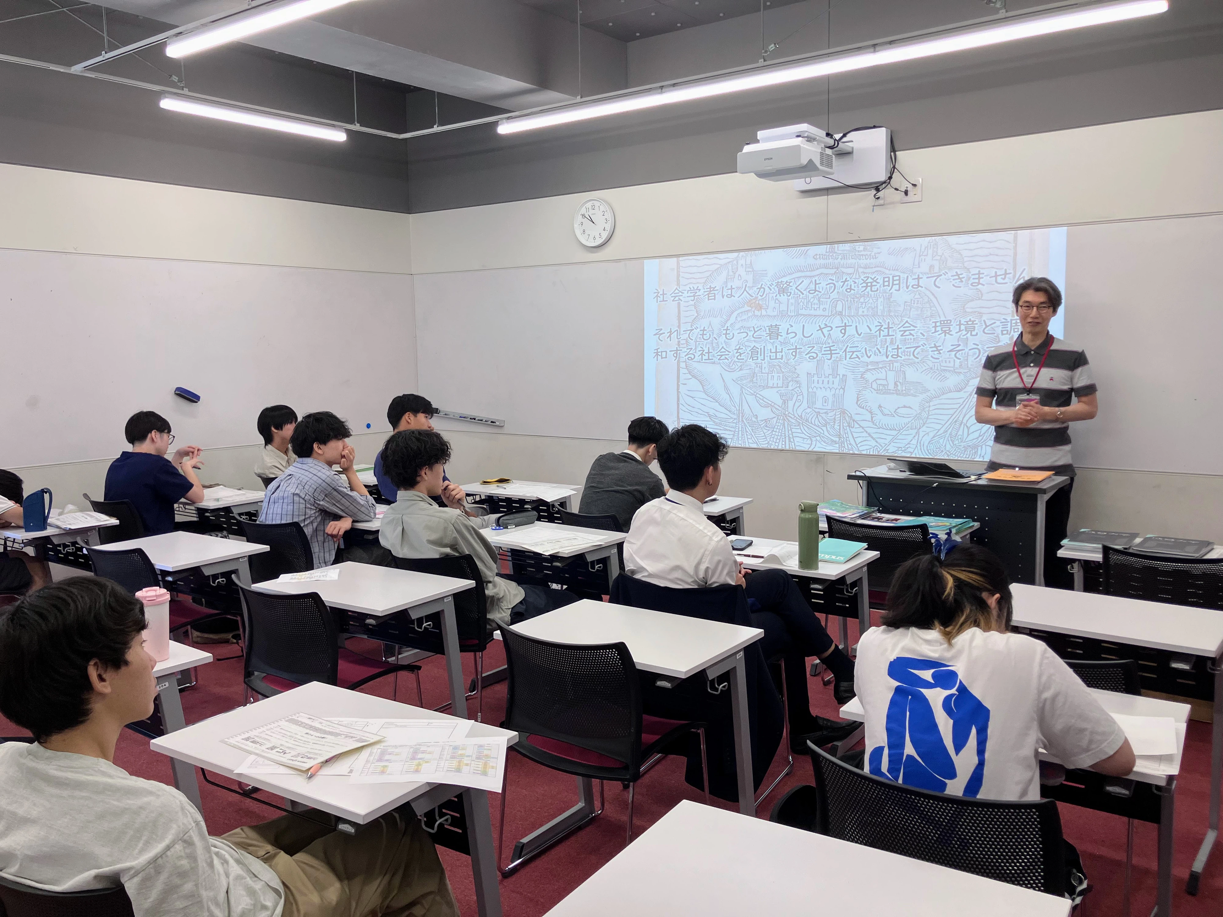 Outreach Event Images Examples We held university outreach classes and career talks|ドルトン東京学園中等部・高等部