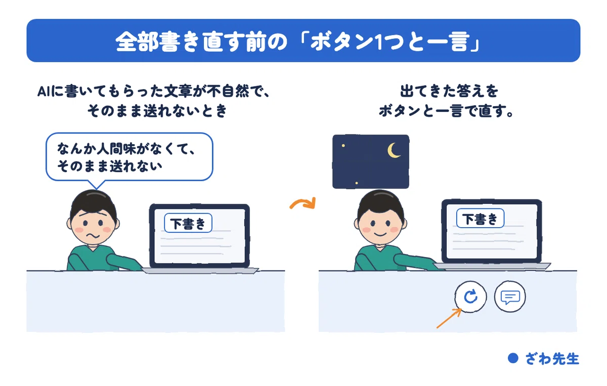 [For AI Beginners] AI text sounds unnatural? Before rewriting ...
