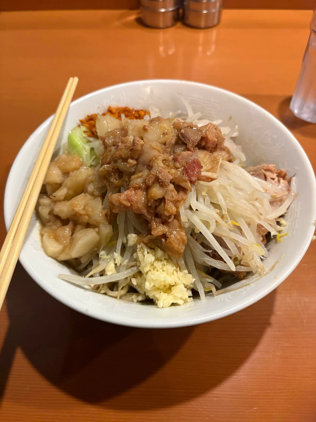 Soupless 300g (2 slices of pork) at Menya Chojiro by IZAKAYA Shin｜ポッチャマ