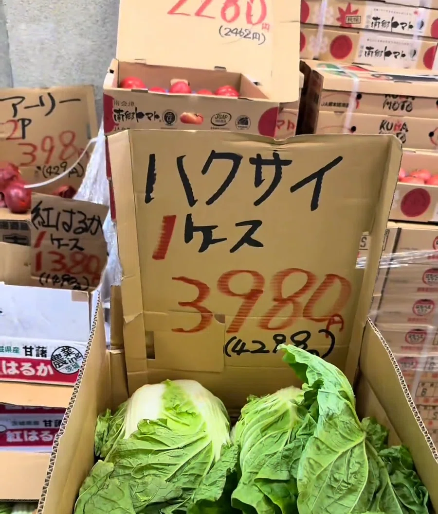 Is it true that one head of Chinese cabbage in Japan costs about 1,000 ...