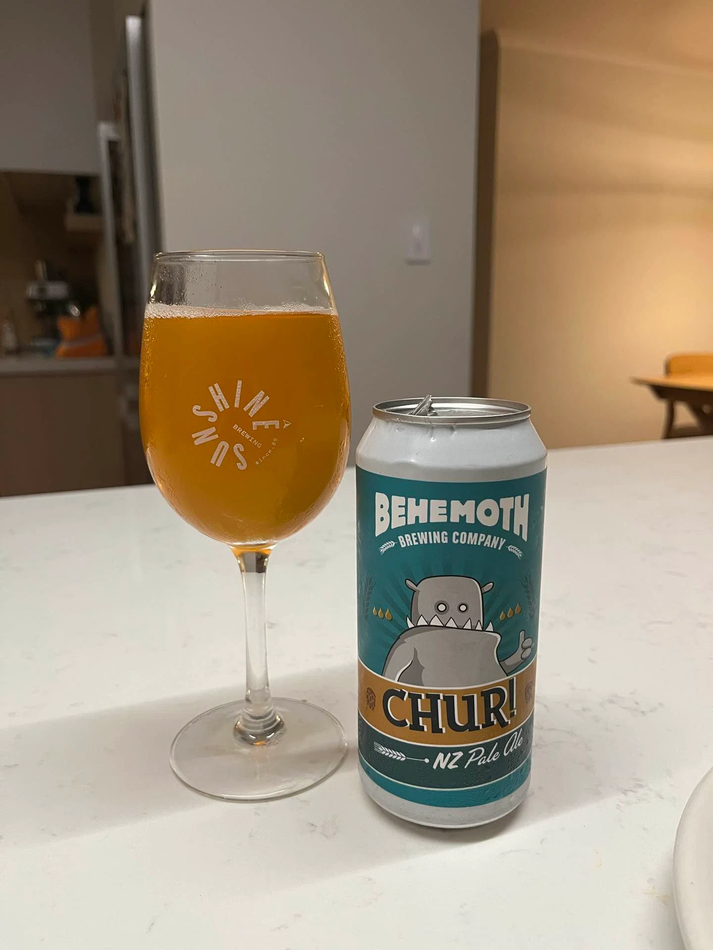 BEER JOURNAL #001｜CHUR! NZ Pale Ale × イカとアスパラの柚子胡椒パスタ｜Nozomi