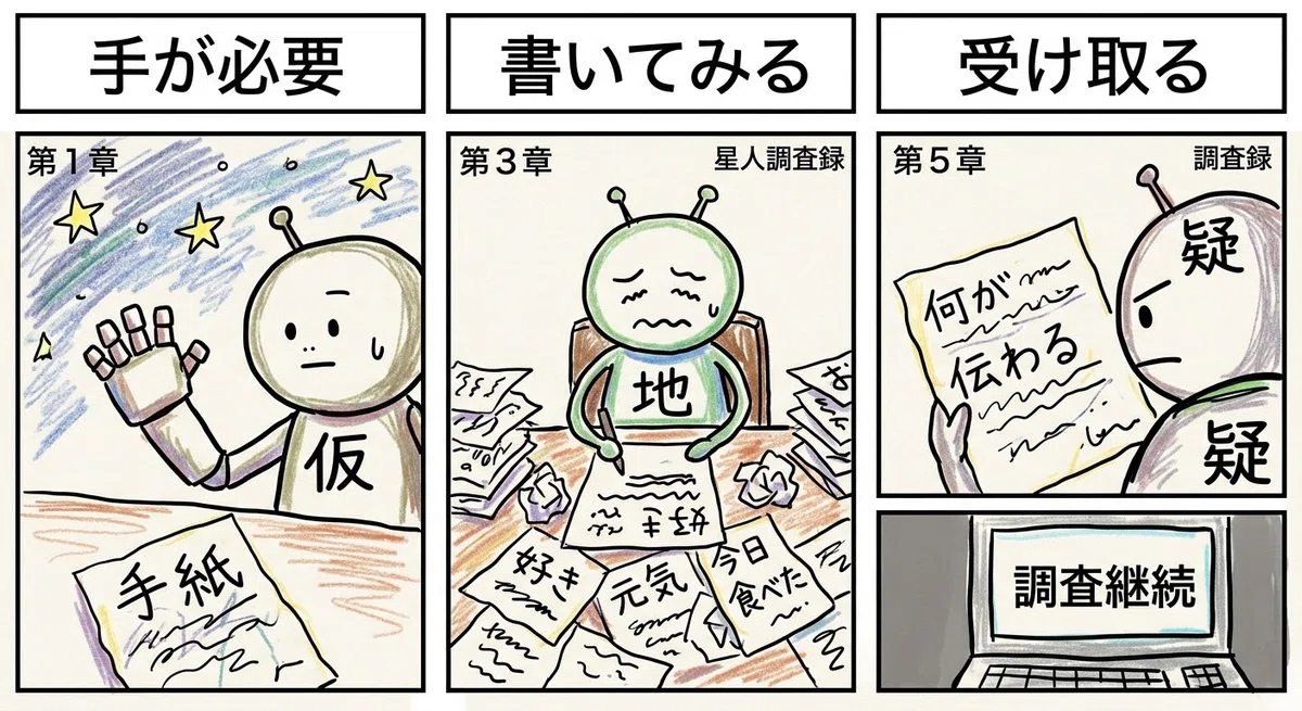 [Alien Investigation Records] ~Episode 1: Started Writing Letters~｜水豊