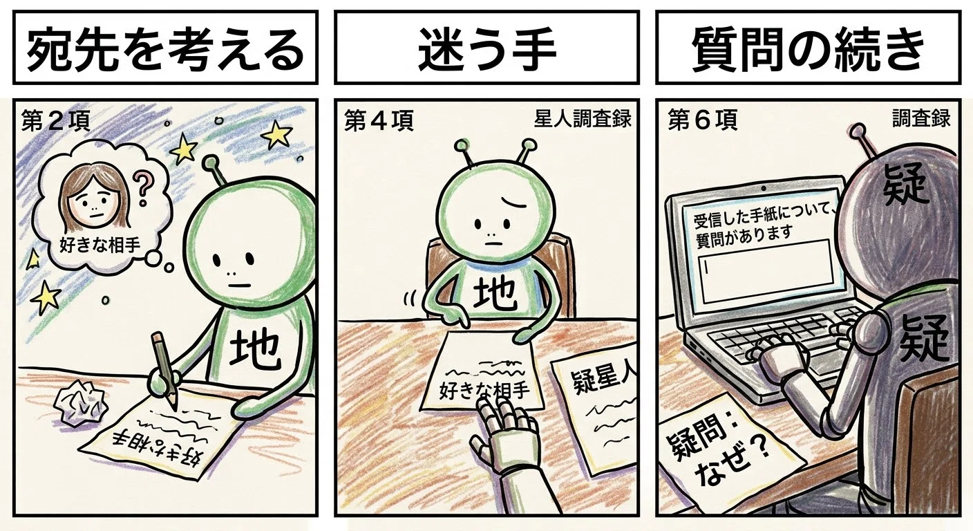 [Alien Investigation Records] ~Episode 1: Started Writing Letters~｜水豊