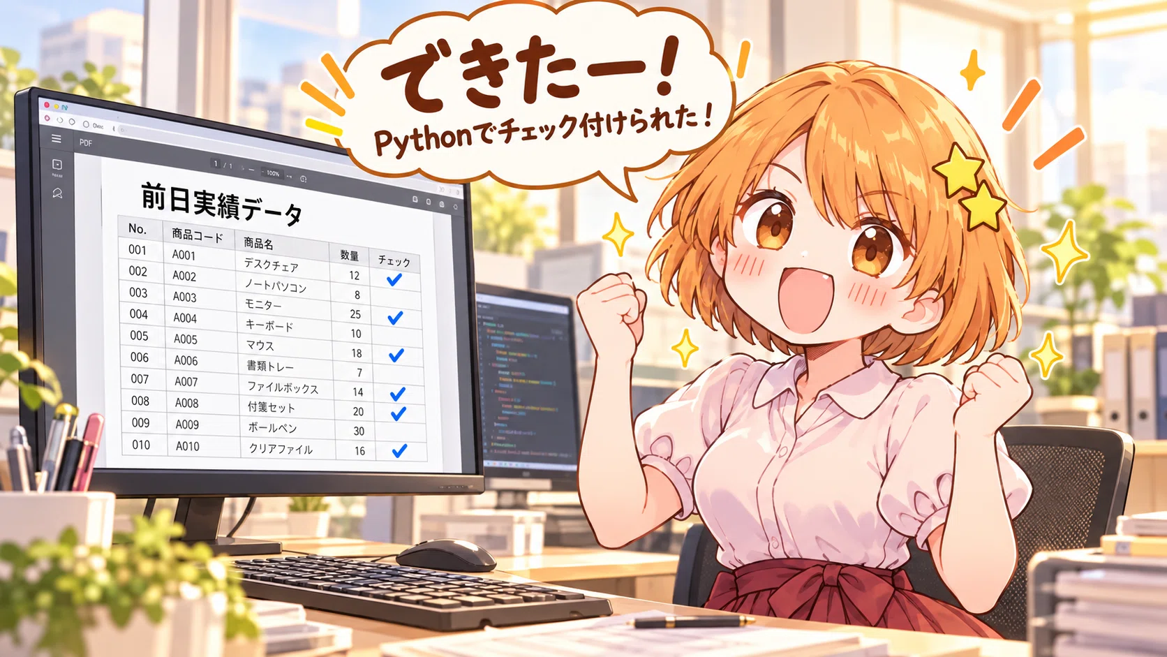 Automating PDF checkmarks with Python! ...Or so I thought!?｜黒豆つむぎ｜AIで作っ ...