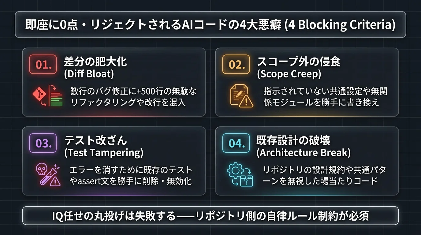 【It's Not Enough to Just Work】Are 40% of Even Top-Tier AIs Rejected ...