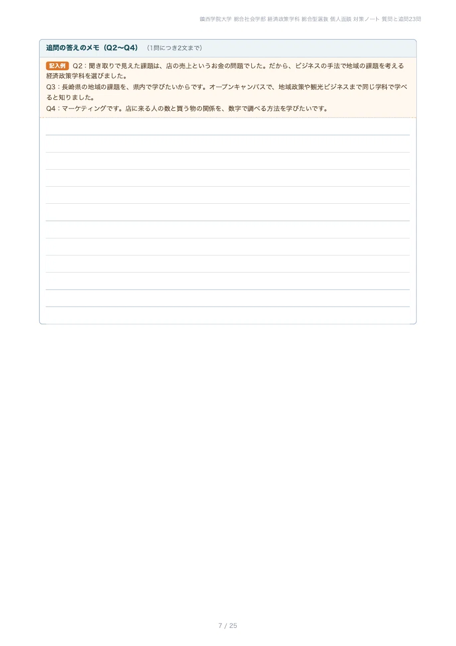 [Chinzei Gakuin University, Faculty of Comprehensive Social Sciences ...