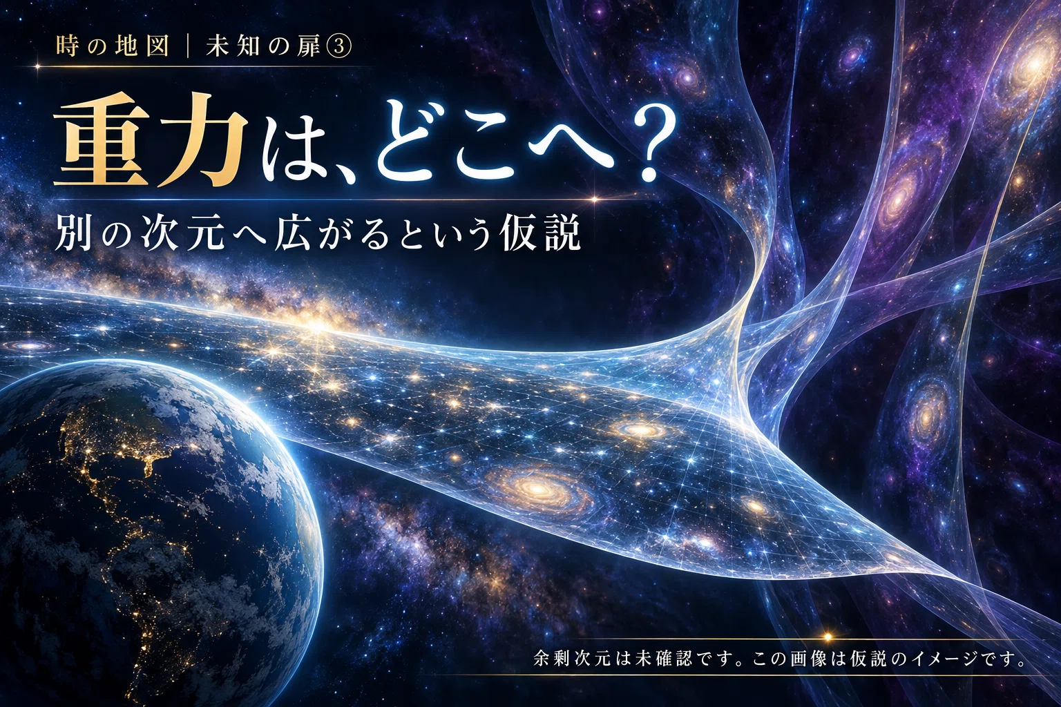 Doors to the Unknown ③ | Has Gravity Disappeared into Another Dimension ...