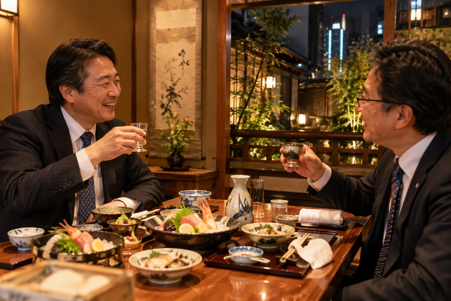 A Night at a Kitashinchi Ryotei Without QR Codes｜淀屋