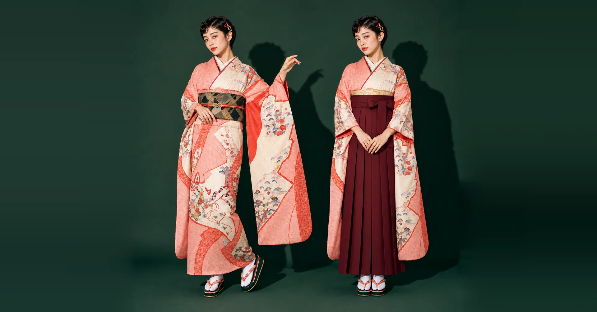 Graduation Hakama Rental in Umeda, Osaka | 10 Furisode x Hakama Outfit ...