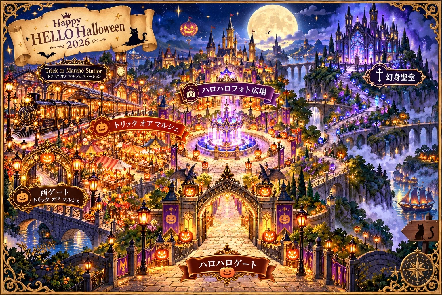 豪華ミステリーホラー列車🌙👻🎃 Picoai & Milua Midnight Express