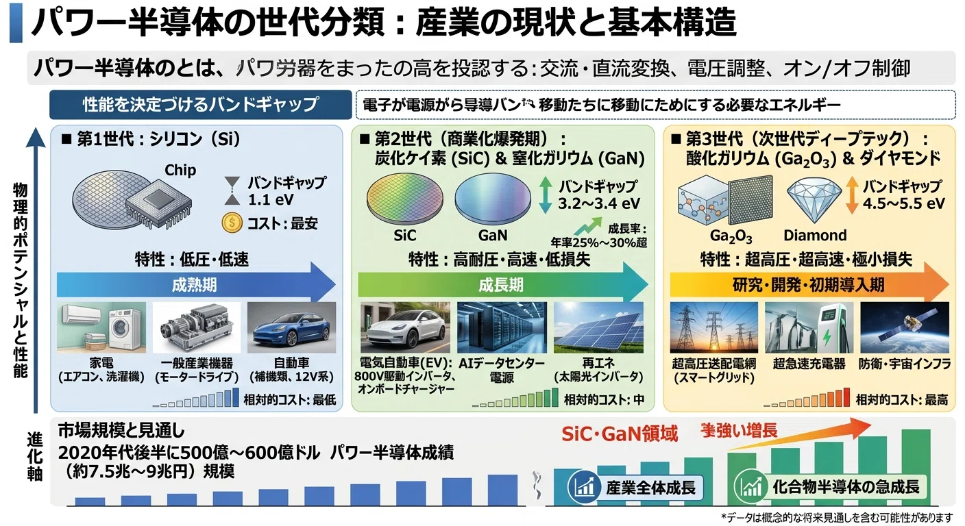 [The Fortress of Next-Generation Power Semiconductors] Material ...