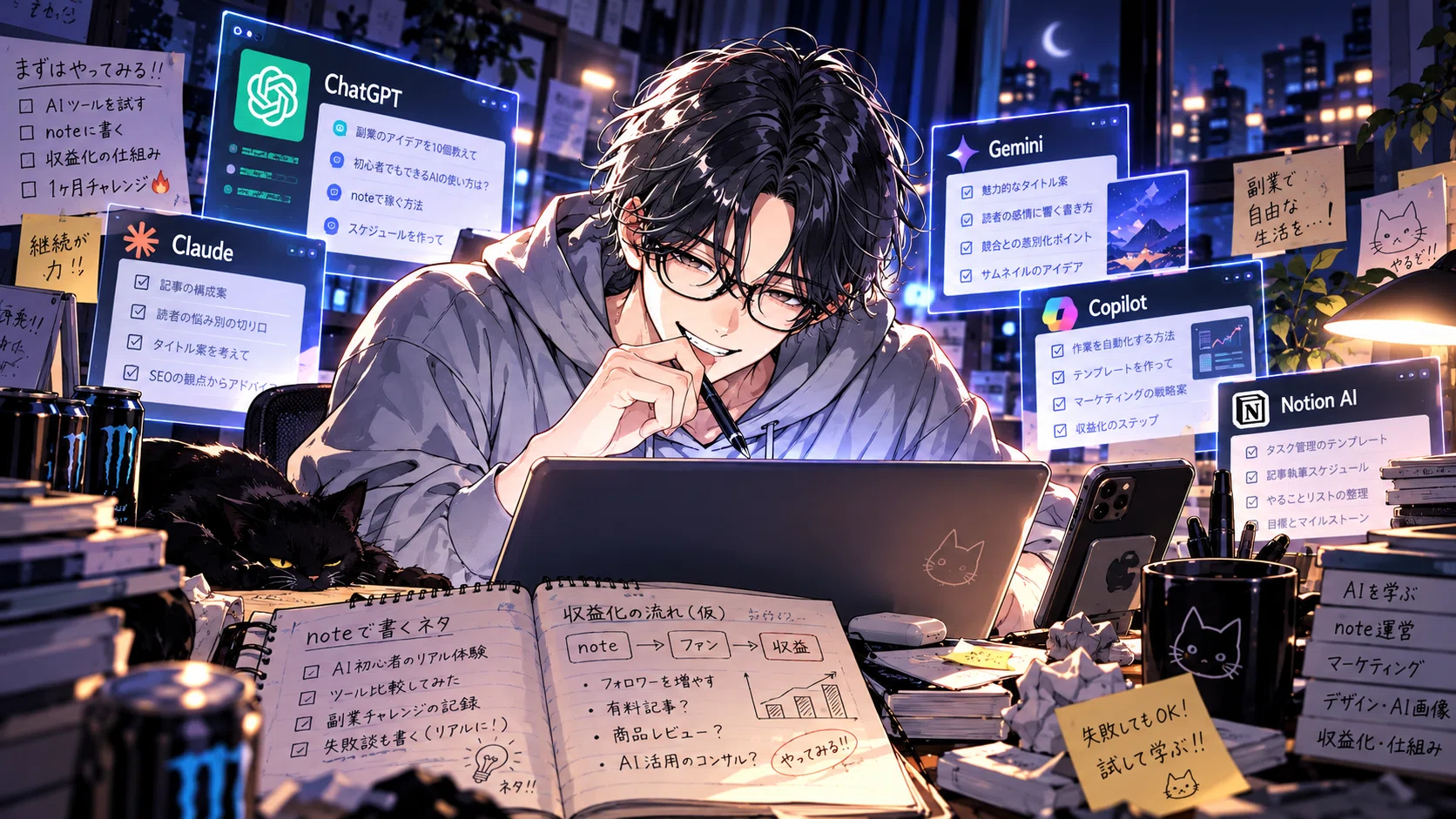 I had different AIs write a note article using the same prompt. (No ...