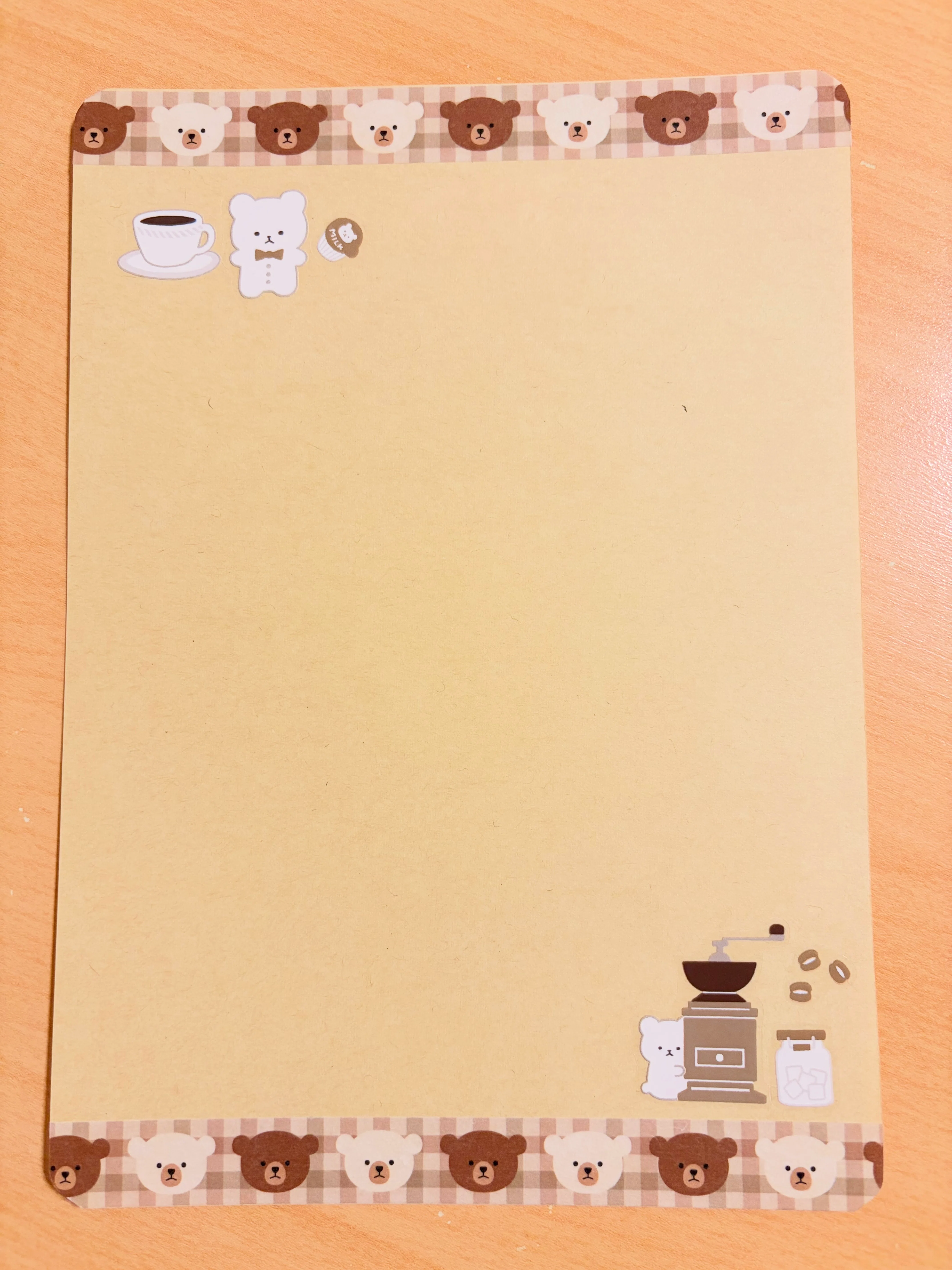 I made some craft paper stationery｜くらざ