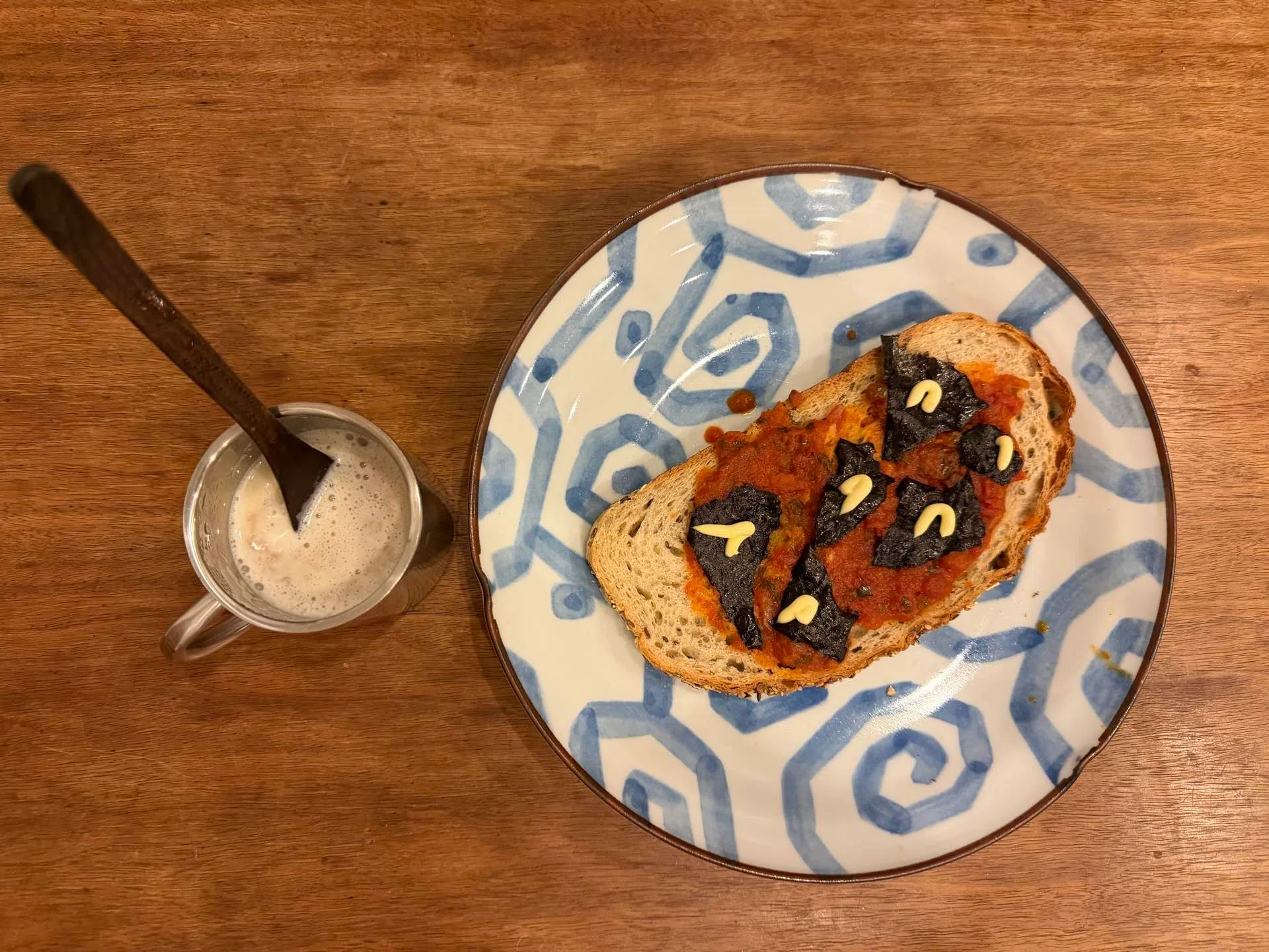 Oeya Late-Night Snack: Nori Bruschetta｜SENRI OE 大江千里
