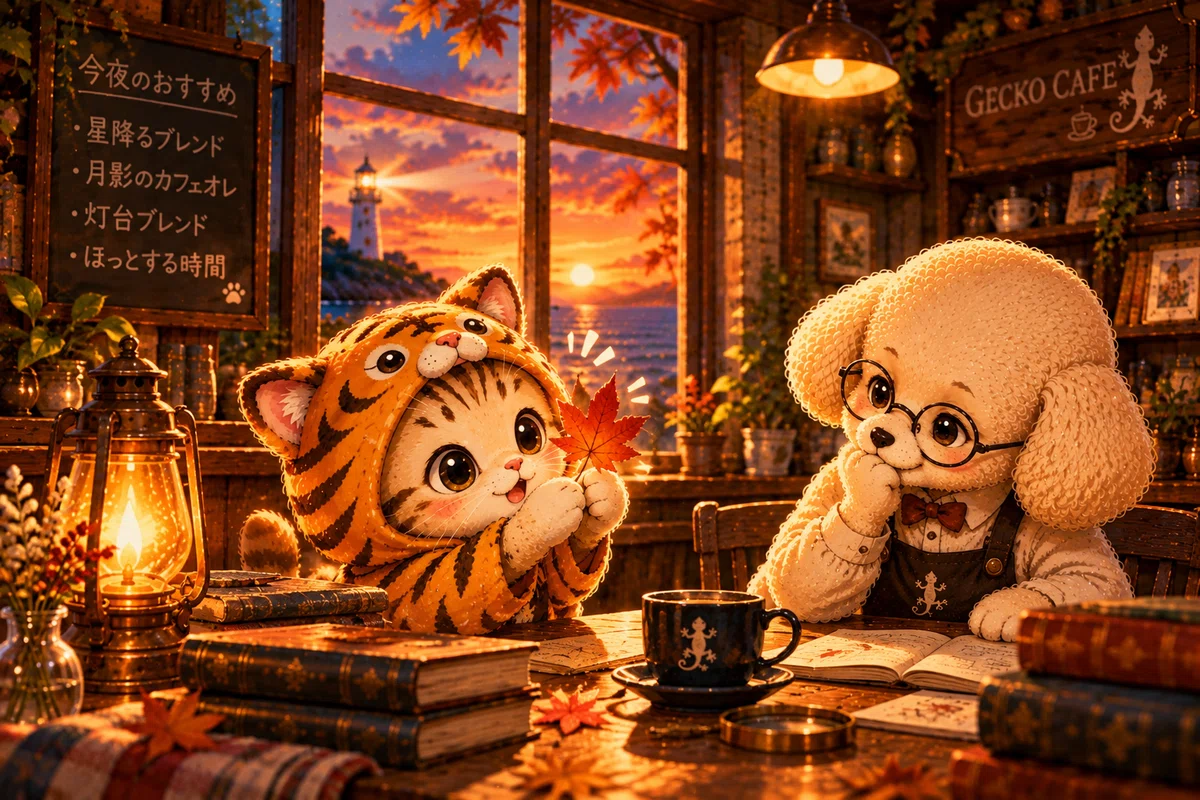 [Read in about 3 minutes☕️] A letter from autumn | Today, at Gecko Cafe ...