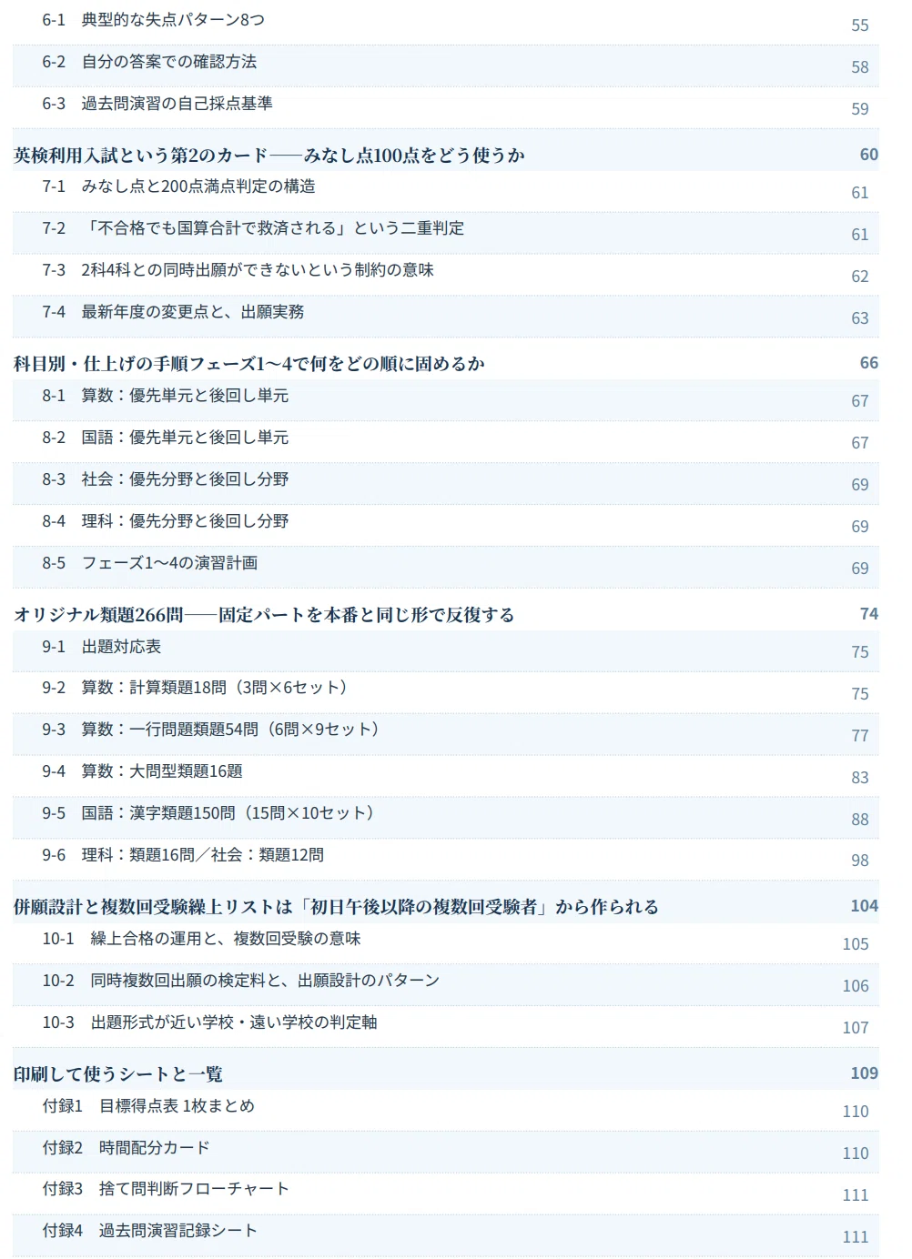 [Miwada Gakuen Junior High School] Scoring Strategy Guide 113 Pages ...