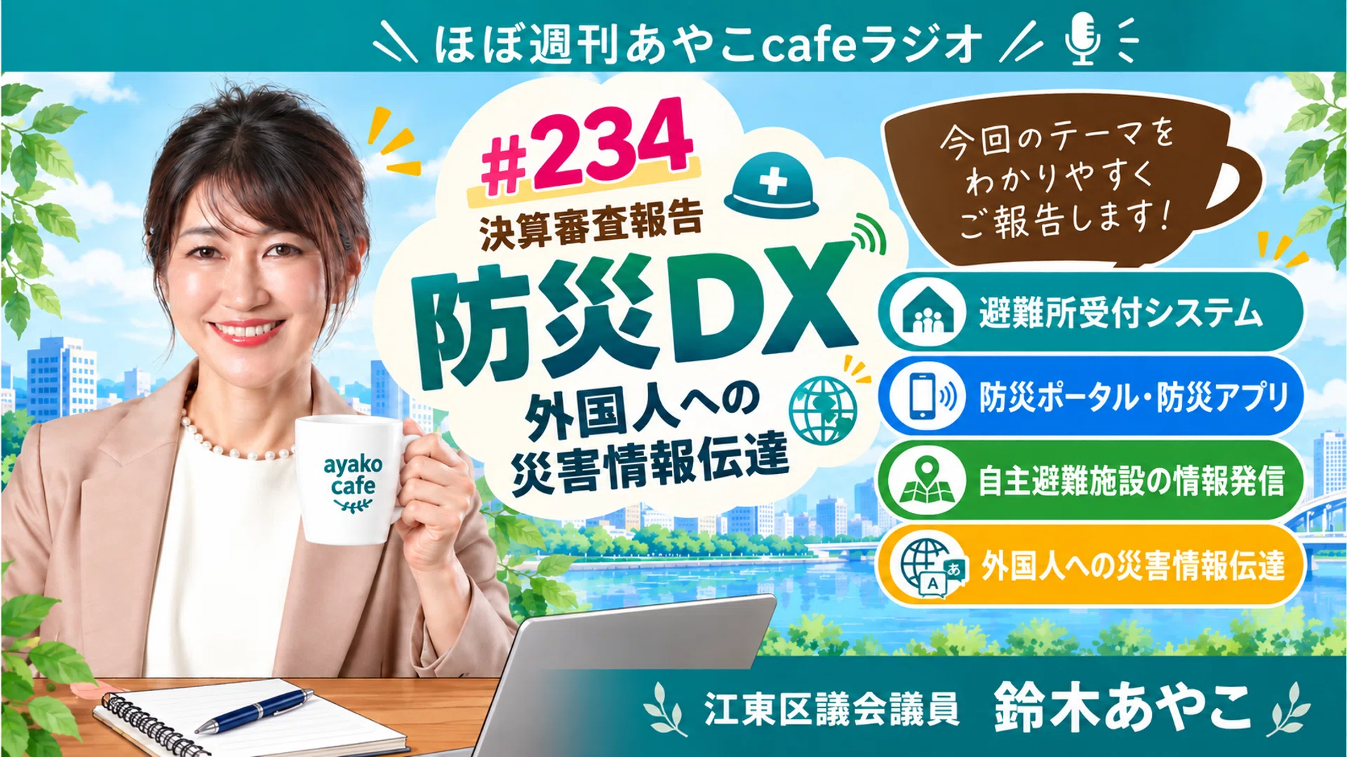 Disaster Prevention DX and Disaster Information Communication to