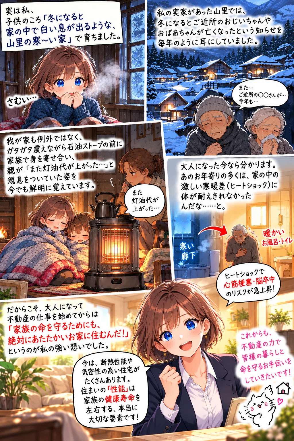 [Realities from the Field Heard by a Rookie Real Estate Agent] A winter ...