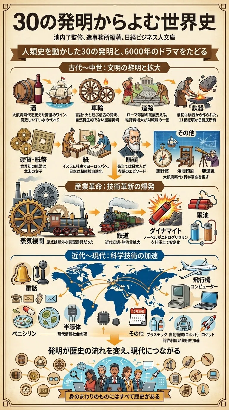 [Book Summary] 'World History Through 30 Inventions' (Supervised by ...