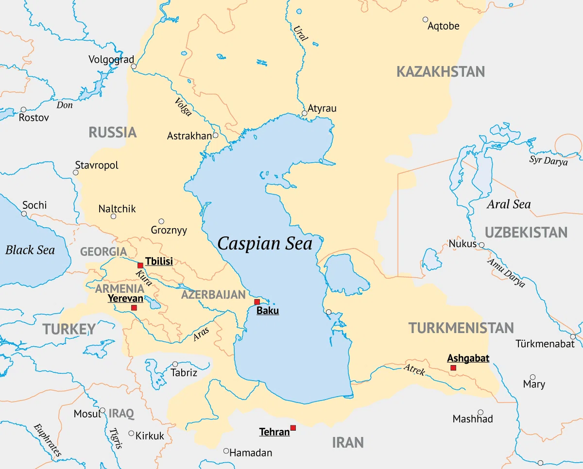 [Geography of Nations] Why did Iran want the Caspian Sea divided into ...