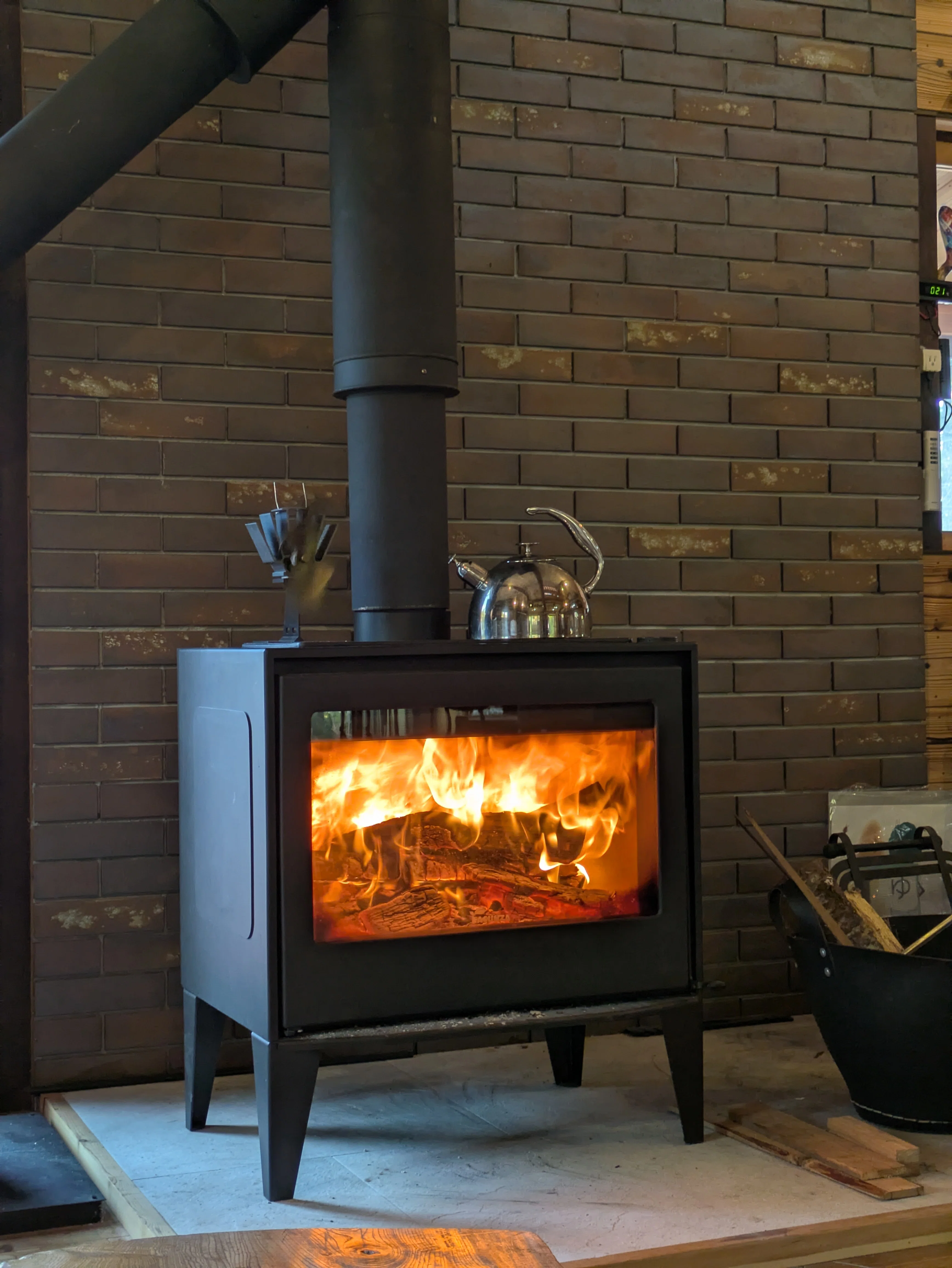Enjoy a 'Life with Fire' in a Snowy Mountain Village. A