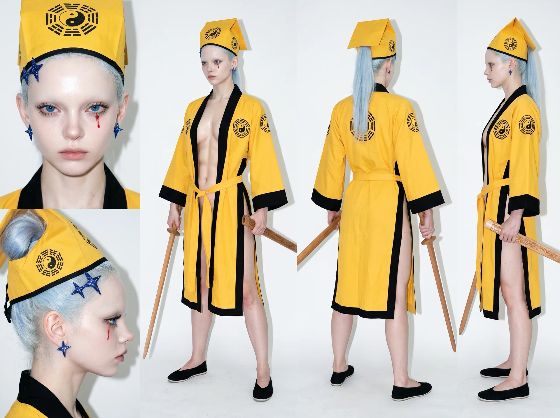 【Flow:Nanobanana2.1】Prompt to dress a reference image in a Mr. Vampire ...