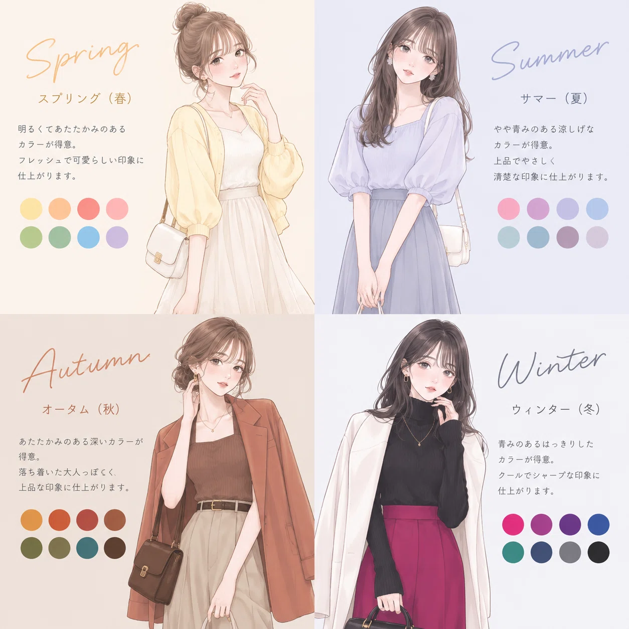 How to find the colors that suit you｜Yuyu. ｜トキメキを大事に