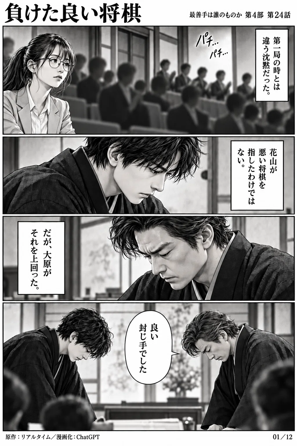 [Full Manga Version] Whose Best Move Is It? Episode 24: 'A Good Game ...