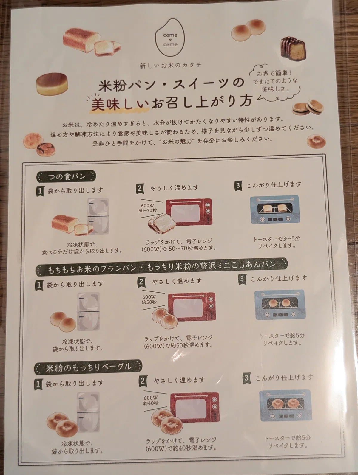 [Gluten-Free] A Honest Review of Tasting Rice Flour Bread and Sweets ...