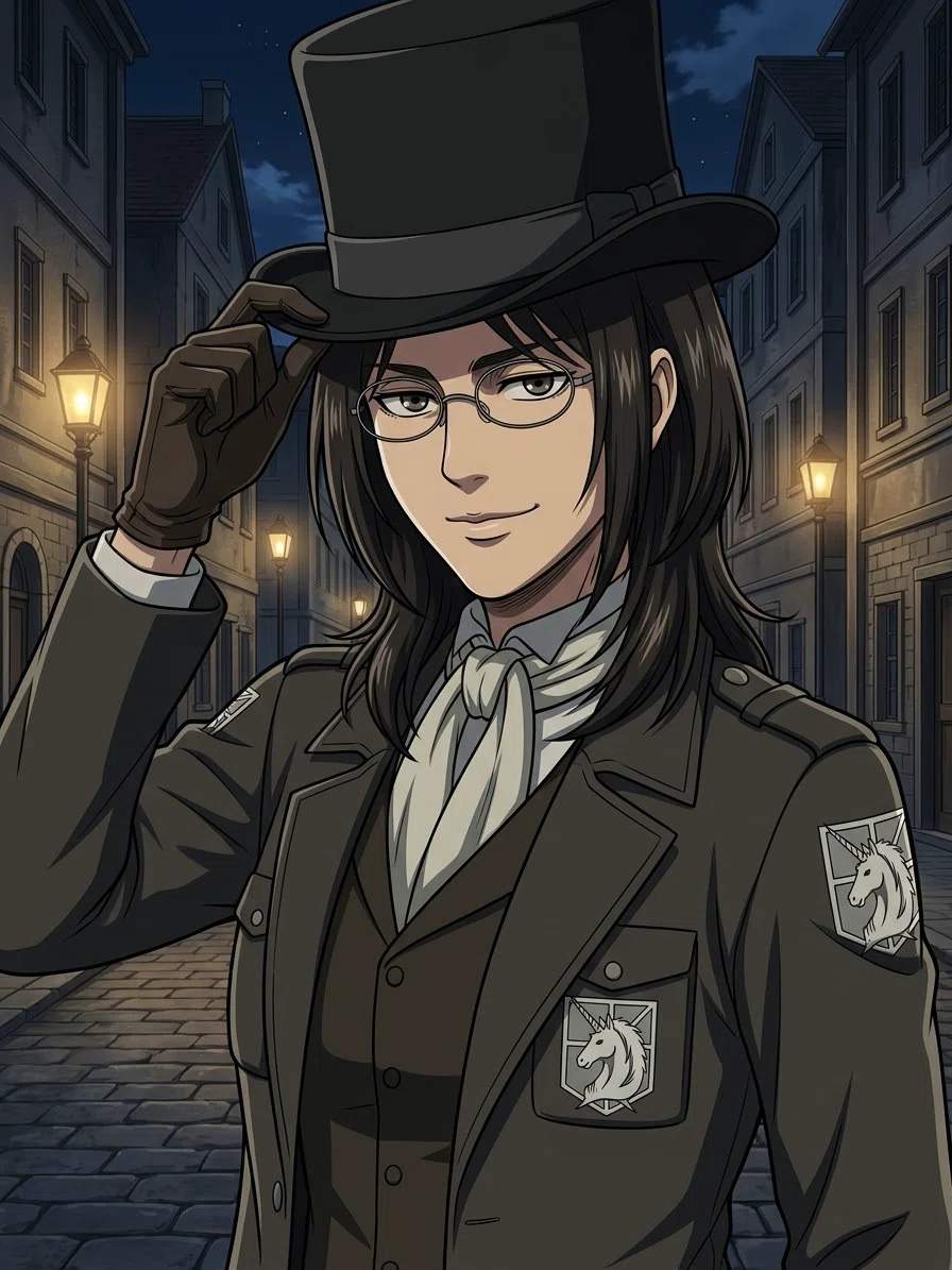 [Attack on Titan] A super stylish avatar wearing the darkness of the ...