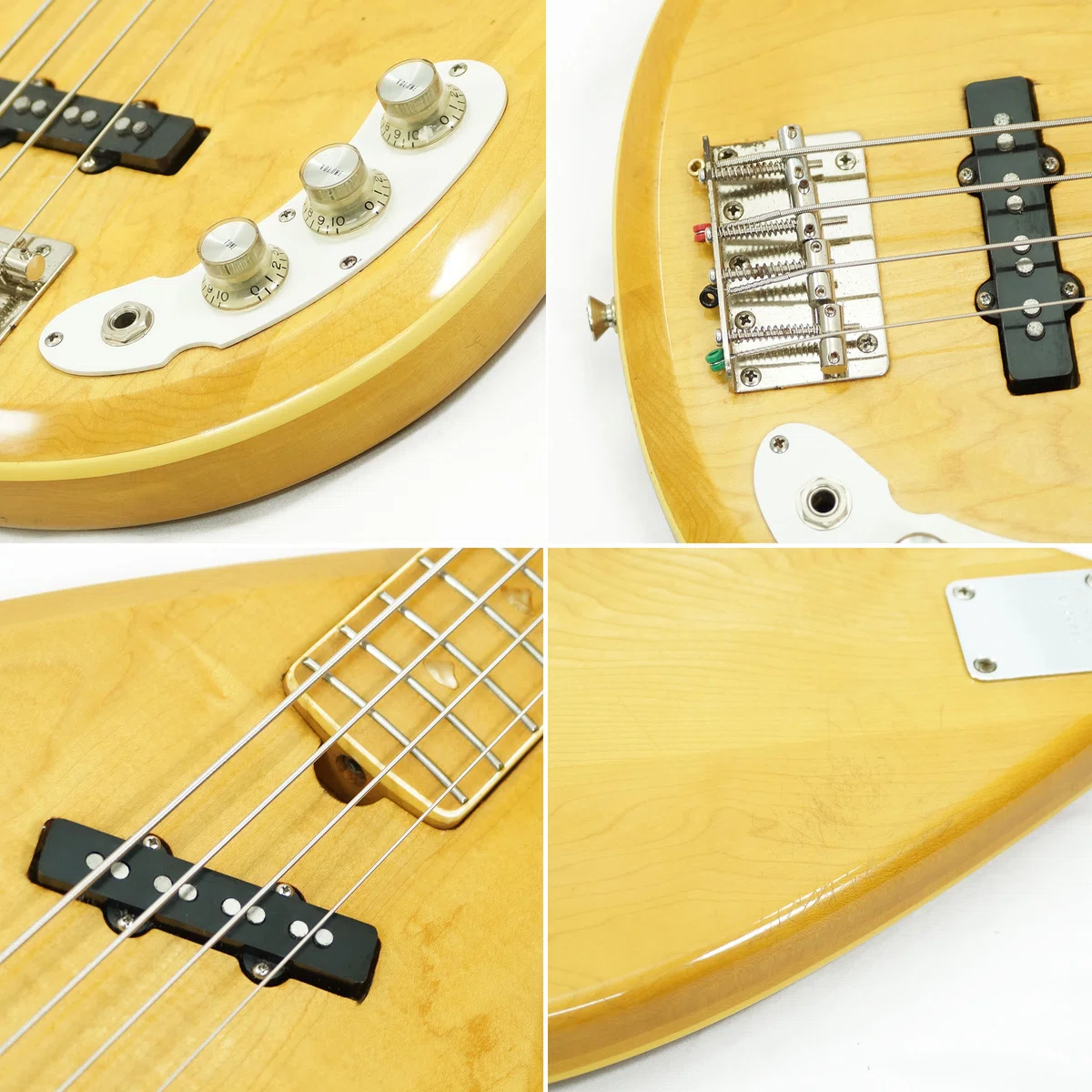 特選中古品！希少な石ロゴ期の矢沢永吉ベース「Fernandes YB-70」が