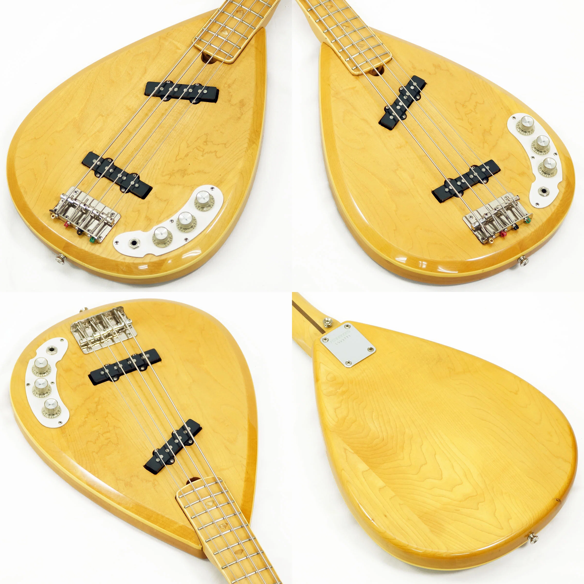 特選中古品！希少な石ロゴ期の矢沢永吉ベース「Fernandes YB-70」が