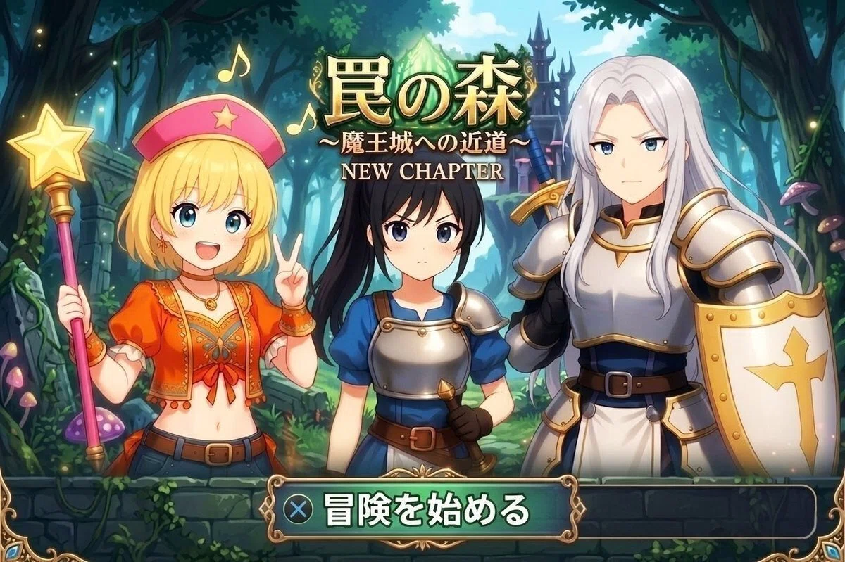RPG-Style Story [Forest of Traps Episode 18] To the Demon King's Castle ...